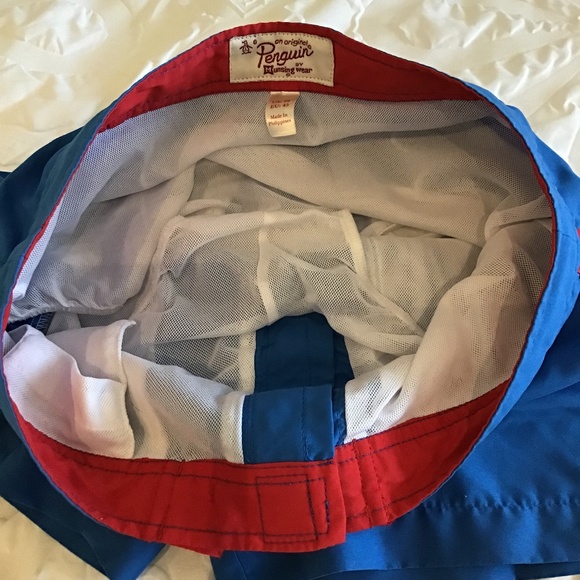 Men’s penguin swim trunks - Picture 4 of 6